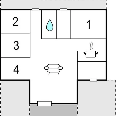 Feriehus Assens With A Fireplace 03 Assens