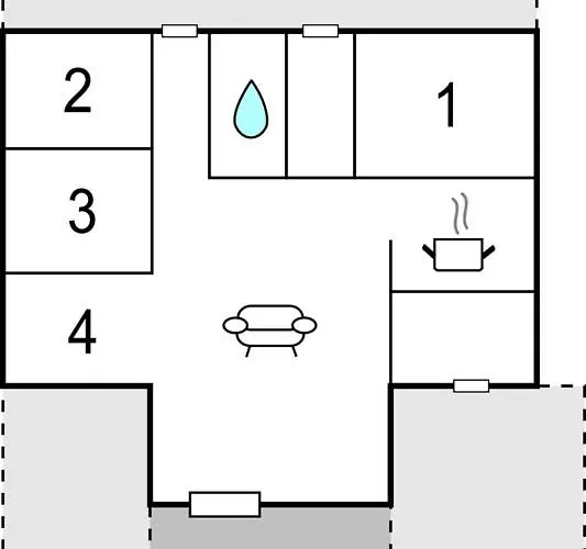 Feriehus With A Fireplace 03 Assens